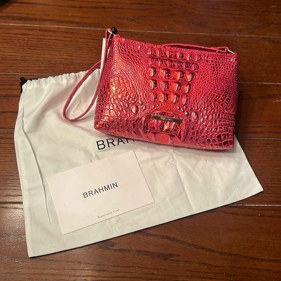Brahmin Lorelei Red Dragon Melbourne bag - Picture 4 of 6